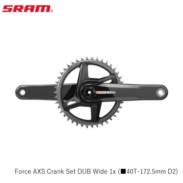 SRAM スラム Force AXS Crank Set DUB Wide 1x (■40T-172...
