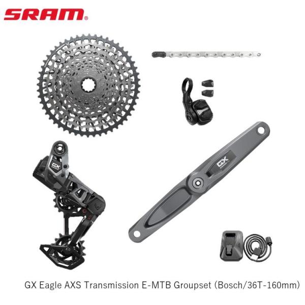 SRAM スラム GX Eagle AXS Transmission E-MTB Groupset ...