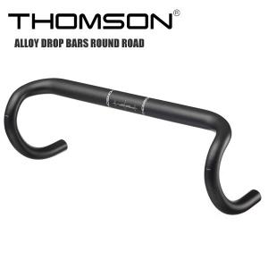 THOMSON トムソン ALLOY DROP BARS ROUND ROAD アルミ ロードバー ラウンド ハンドルバー 自転車｜cebs-sports