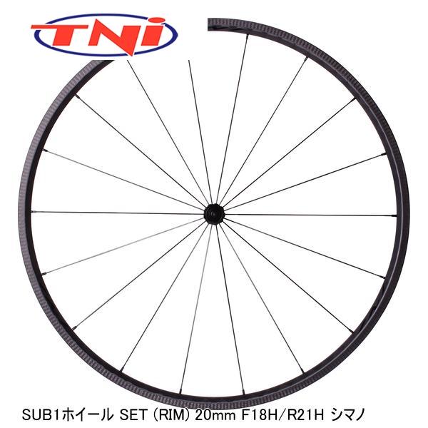 TNI ティーエヌアイ TNI SUB1ホイール SET (RIM) 20mm F18H/R21H ...