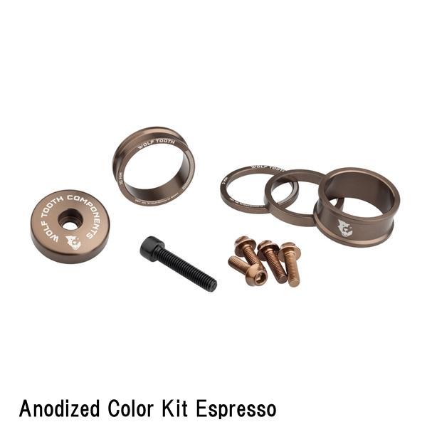 WOLF TOOTH　ウルフトゥース Anodized Color Kit Espresso 自転車...