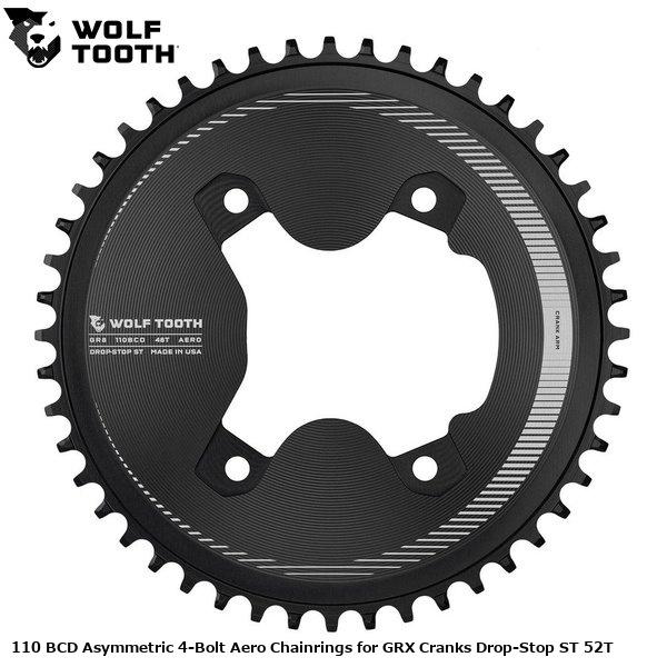 WOLF TOOTH　ウルフトゥース 110 BCD Asymmetric 4-Bolt Aero ...