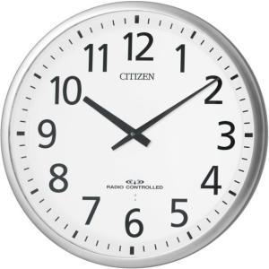 掛け時計　シチズン　大型　オフィス　電波掛け時計　スリーウェイブM821　4MY821-019 送料無料｜cecicela