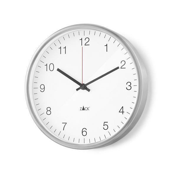ドイツ ZACK ステンレス掛け時計 30cm Wall Clock PALLA 60023
