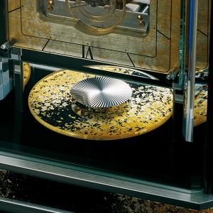 静謐を湛える宇宙を伝統の金箔で表現 セイコー置...の詳細画像2