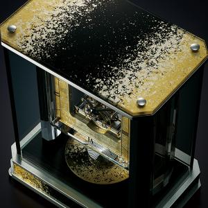 静謐を湛える宇宙を伝統の金箔で表現 セイコー置...の詳細画像3
