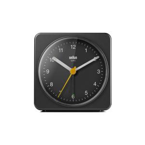 【日本正規代理店品】　BRAUNアラームクロック　　BRAUN Analog Alarm Clock BC03B  BRAUN目覚まし時計　ブラウンアラームクロック｜cecicela