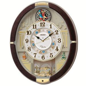 からくり時計 壁掛け時計 ウエーブシンフォニー RE568B セイコー SEIKO