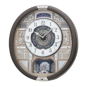 からくり時計 壁掛け時計 ウエーブシンフォニー RE568B セイコー