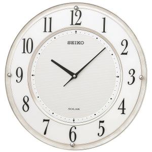 掛け時計 セイコー 壁掛け時計 SEIKO電波時計 SF505W : インテリア雑貨