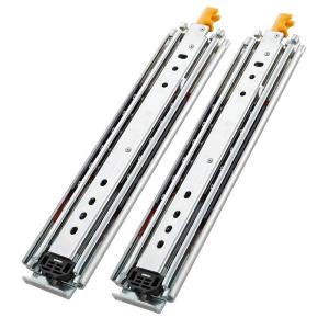 SHUHANG 超重量用スライドレール ロック付き 1500mm 3段引