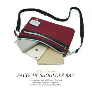 サコッシュ メンズ バッグ ショルダーバッグ ...の詳細画像1