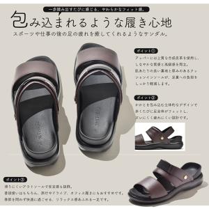 サンダル メンズ コンフォートサンダル 男性 ...の詳細画像3