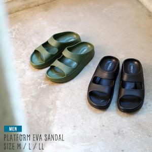 サンダル 厚底 メンズ ビーチサンダル スポーツサンダル