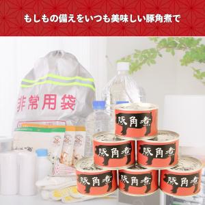 防災用缶詰 豚角煮缶 豚肉 6缶セット 生胡椒...の詳細画像5