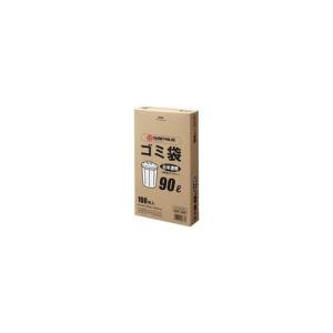 プラス ゴミ袋 LDD 白半透明 90L N115J-90P  N115J-90P