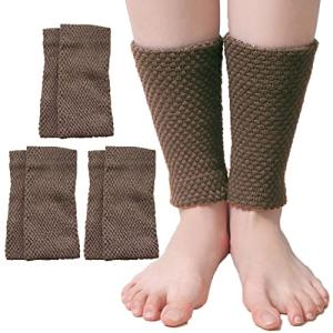 USK STORE 足首ウォーマー シルク 二重編み 3足組 絹 裏シルク 男女兼用 フリーサイズ 冷え取り 遠赤外線効果 保温 保湿