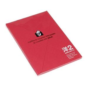 エトランジェ ディ コスタリカ 封筒 2点セット 画用紙 洋2 アカ 0001-BENY2-G-21