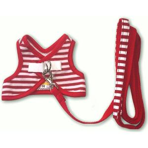 もちつき　くにたちハーネス・リード（マリンレッド）