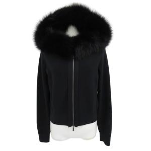 新品同様　ＦＯＸＥＹ ＢＯＵＴＩＱＵＥ　ニットカーディガン スノーフレーク　【ファー】　42196　...