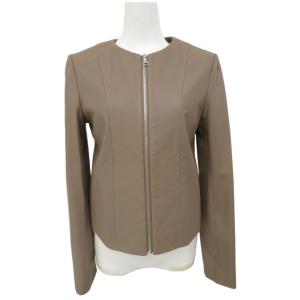 theory（セオリー） 21年製 ベージュ Luxe Leather Bavewick N レザー