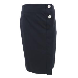 ＨＥＲＭＥＳ　スカート　ネイビー　34　A1【中古】