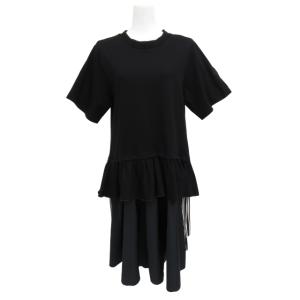 ＭＯＮＣＬＥＲ　ワンピース　ABITO　ブラック　M　'21年　A1【中古】