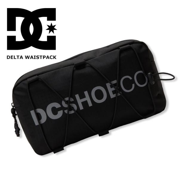 ディーシー ウェストバッグ メンズ レディース ウエストポーチ 登山 黒 ブラック DC DELTA...