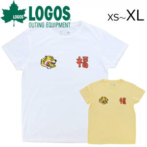 ロゴス LOGOS tシャツ レディース 半袖 カジュアル 綿 100% tシャツ メンズ ブランド ティーシャツ レディース カットソー レディース 春 クルーネックの商品画像