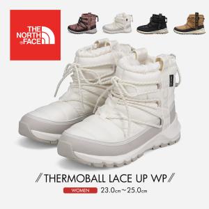 ザ ノースフェイス ブーツ レディース 防寒 冬 雪 THE NORTH FACE W THERMOBALL LACE UP WP NF0A5LWD｜celeble