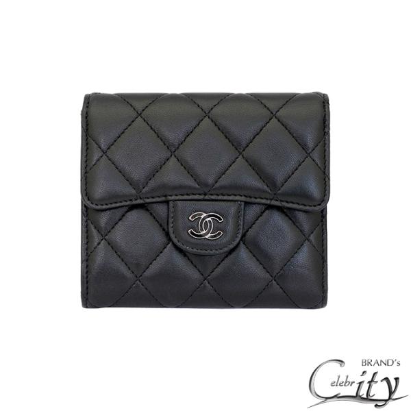 CHANEL【シャネル】クラシック スモール フラップ ウォレット ライン AP0231 Y0129...