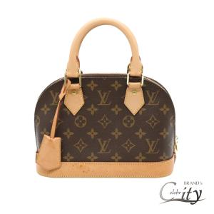 LOUIS VUITTON【ルイ・ヴィトン】 アルマ BB ブラウン/GD金具 モノグラム PVCコーティングキャンバス M46990 【USED】｜celebrity-brandshop