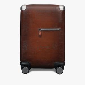 ベルルッティ Berluti フォーミュラ 1005 スクリットレザー ローリングスーツケース【cacao intenso 】【送料無料】【正規品】