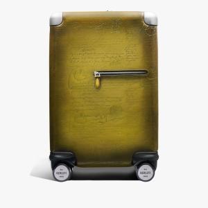 ベルルッティ Berluti フォーミュラ 1005 スクリットレザー ローリングスーツケース【jungle green 】【送料無料】【正規品】