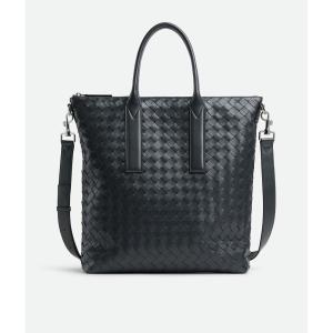 ボッテガヴェネタ BOTTEGA VENETA メンズ イントレチャート ファスナー ノースサウス トート【アルドアーズ 】【送料無料】【正規品】