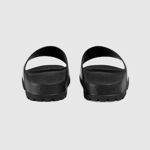 グッチ GUCCI メンズ ラバースライドサン...の詳細画像3