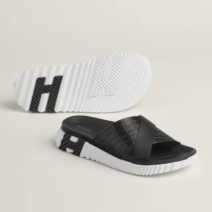 エルメス HERMES メンズ サンダル (インフラ)【黒 】【送料無料】【正規品】