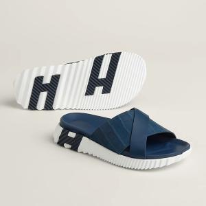 エルメス HERMES メンズ サンダル (インフラ)【ブルー・オプスキュール 】【送料無料】【正規品】