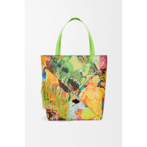 ロエベ LOEWE 2026秋冬レディース パズルフォルド トート XL（クラシックカーフ）【ビビッドグリーン/マルチカラー 】【送料無料】【正規品】