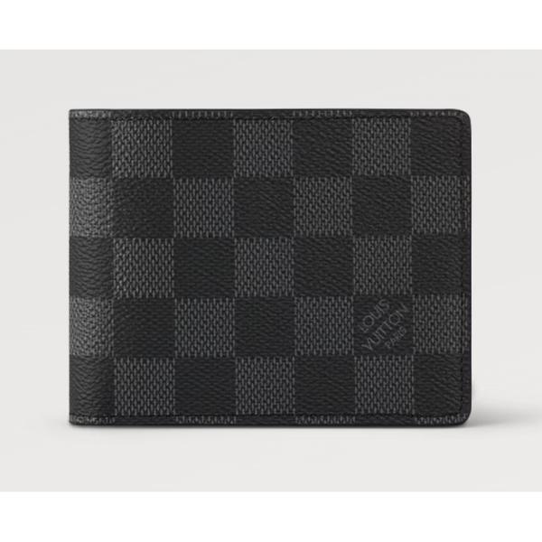 LOUIS VUITTON ルイヴィトン メンズポルトフォイユ スレンダー財布【Graphite 】...