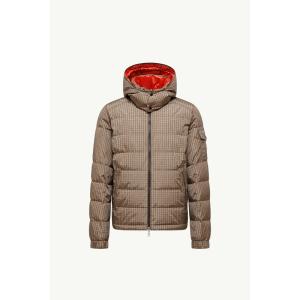 2025/26秋冬 MONCLER モンクレール メンズPIUMINO CORTO JONAGE REVERSIBILE CON CAPPUCCIOダウンジャケット【marrone 】【送料無料】【正規品】
