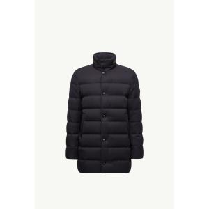 2025/26秋冬 MONCLER モンクレール メンズPIUMINO LUNGO VALLONPIERRE CON CAPPUCCIOダウンジャケット【blu notte 】【送料無料】【正規品】