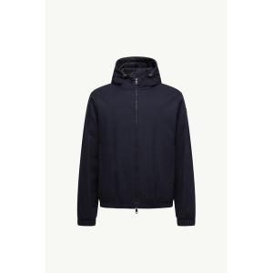 2025/26秋冬 MONCLER モンクレール メンズGUERANDE REVERSIBLE SHORT DOWN JACKET WITH HOODダウンジャケット【Blu Navy 】【送料無料】【正規品】