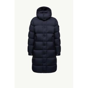2025/26秋冬 MONCLER モンクレール メンズHANOVERIAN LONG DOWN JACKET WITH HOODダウンジャケット【Blu Notte 】【送料無料】【正規品】