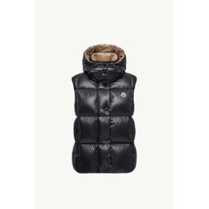2025/26秋冬 MONCLER モンクレール レディースLUZULE PADDED VEST WITH HOODダウンベスト【Nero 】【送料無料】【正規品】