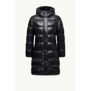 2025/26秋冬 MONCLER モンクレール レディースBELLEVUE LONG DOWN JACKET WITH HOODダウンジャケット【Nero 】【送料無料】【正規品】