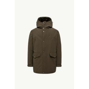 2025/26秋冬 MONCLER モンクレール メンズLIVRADOIS HOODED MIDI DOWN JACKETダウンジャケット【Verde Scuro 】【送料無料】【正規品】