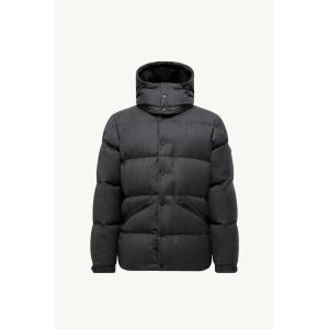 2025/26秋冬 MONCLER モンクレール メンズEAWY HOODED WOOL DOWN JACKETダウンジャケット【Nero 】【送料無料】【正規品】