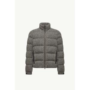 2025/26秋冬 MONCLER モンクレール メンズAGDE SHORT DOWN JACKET IN WOOL BLENDダウンジャケット【Grigio 】【送料無料】【正規品】