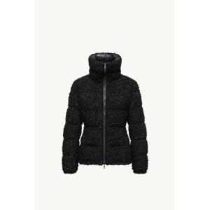 2025/26秋冬 MONCLER モンクレール レディースURBEL TWEED SHORT DOWN JACKETダウンジャケット【Nero 】【送料無料】【正規品】